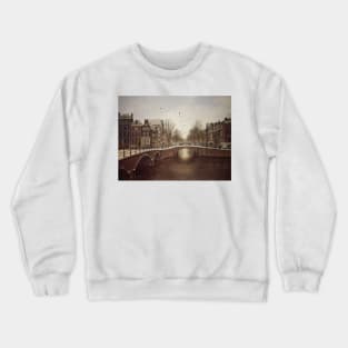 Amsterdam in Winter Crewneck Sweatshirt